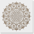 Extra Large Mandala Wall Stencil