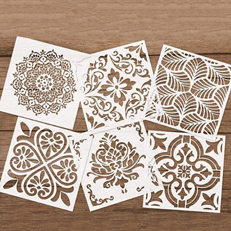 Mandala Drawing Stencil for DIY Home Decor