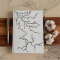4PCS Lightning DIY Stencil Set — 12×12 Inch Reusable Plastic Templates for Walls & Wood