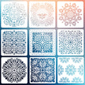 Reusable Mandala Stencil — Eco-Friendly PET