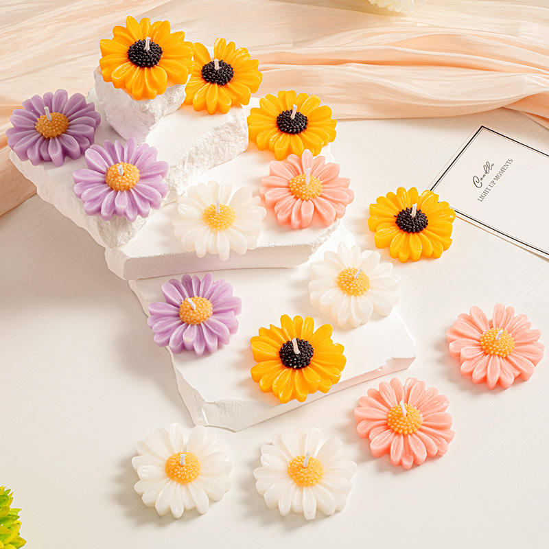 Chamomile Flower Soy Wax Candle | Aromatherapy Gift