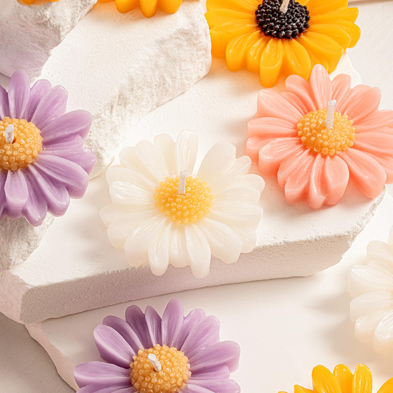 Chamomile Flower Soy Wax Candle | Aromatherapy Gift