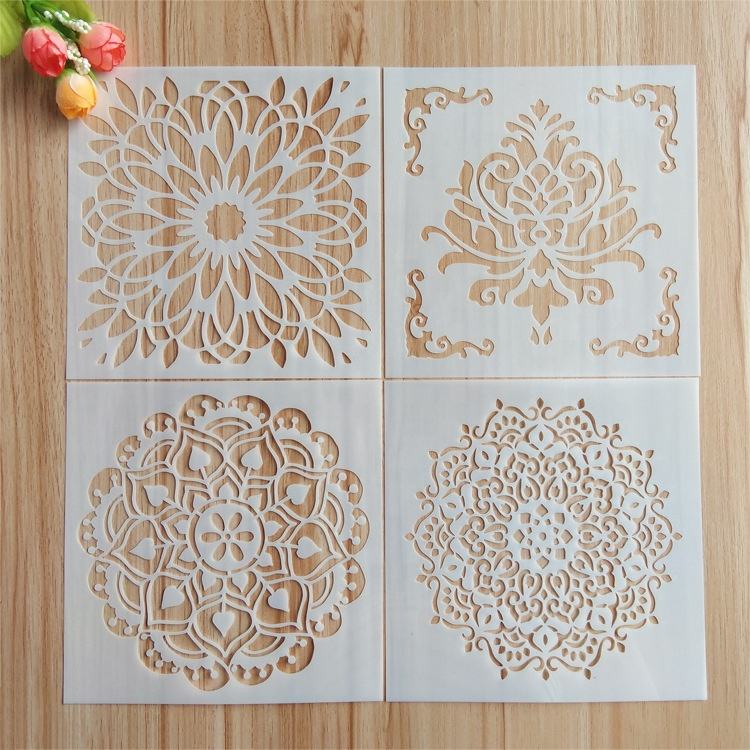 Mandala Drawing Stencil for DIY Home Decor