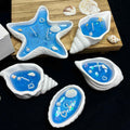 Seashell Scented Candle | Handmade Jelly Wax Aromatherapy Holiday Gift