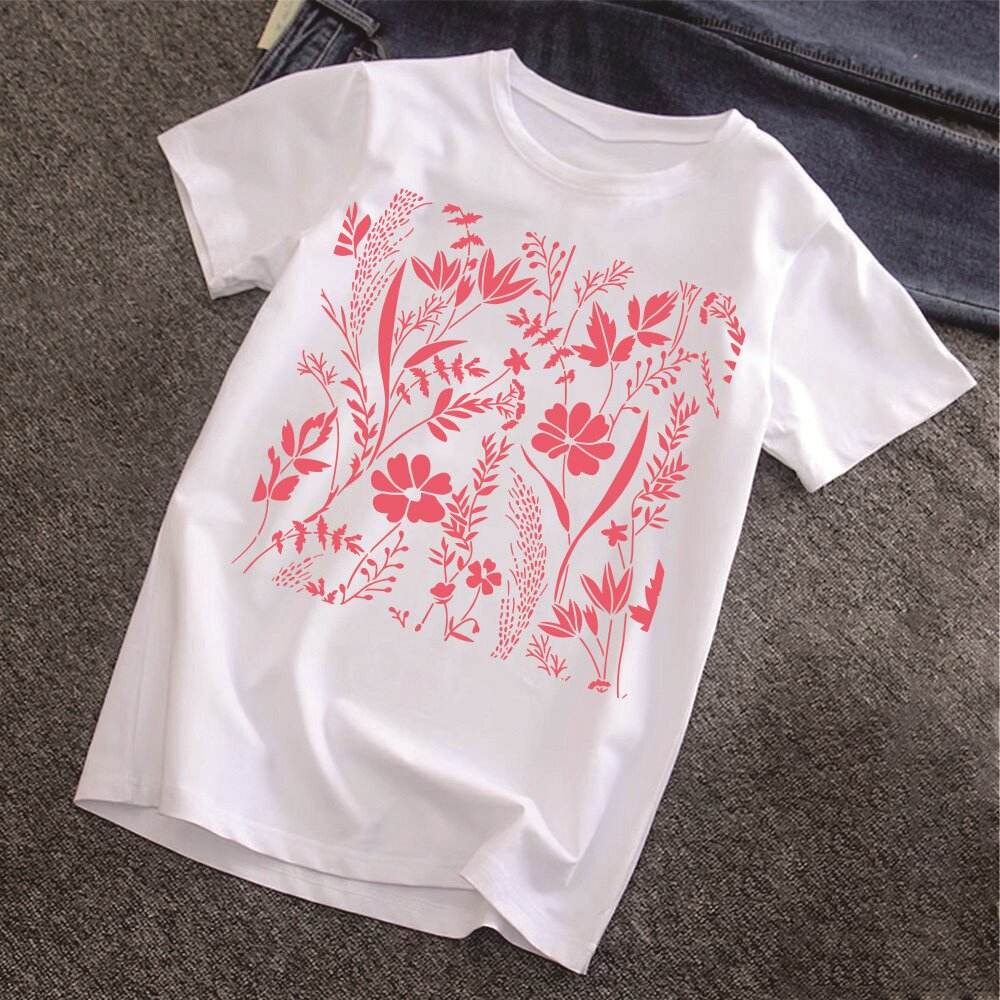 4Pcs Wildflower Wall Painting Stencil