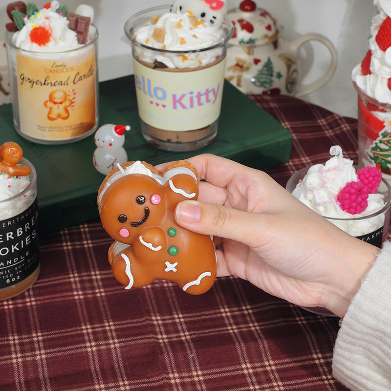 Milk Tea & Cake Soy Wax Candle | Handmade Scented Gift