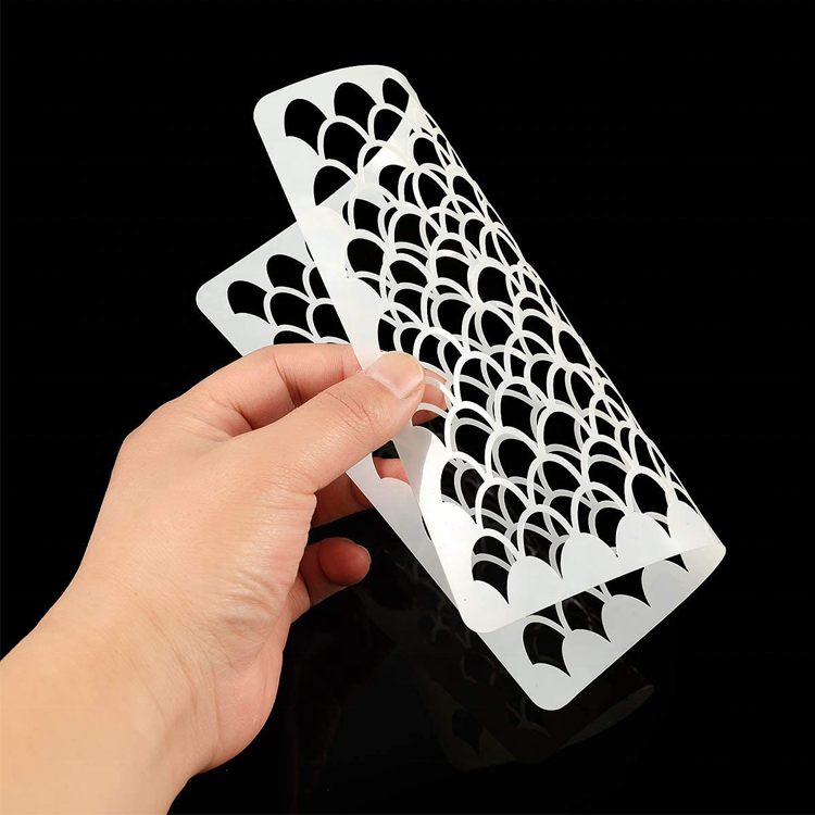 9PCS Animal Leopard Print Stencils