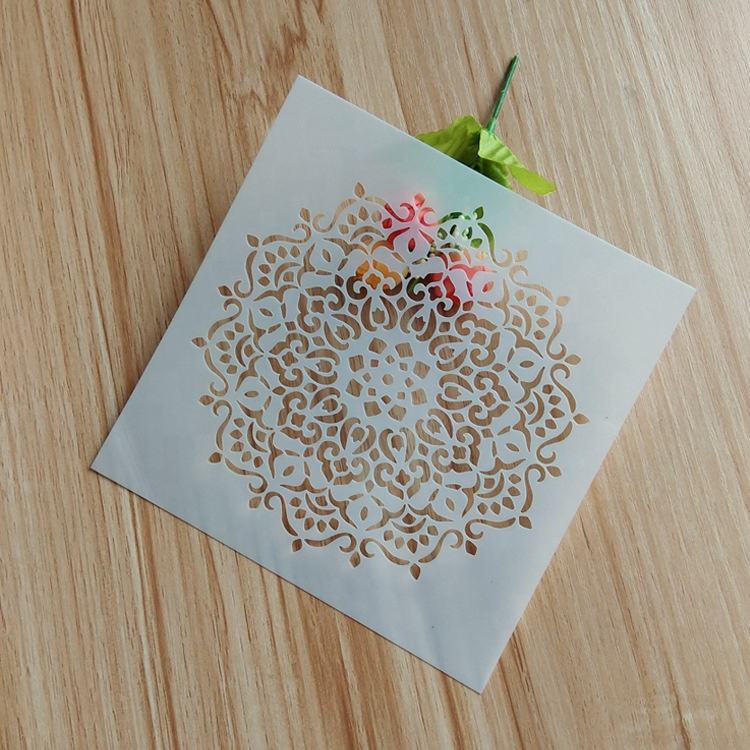 Mandala Drawing Stencil for DIY Home Decor