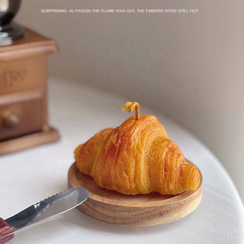 Croissant Shaped Soy Wax Aromatherapy Candle | Home Decor Scented Gift