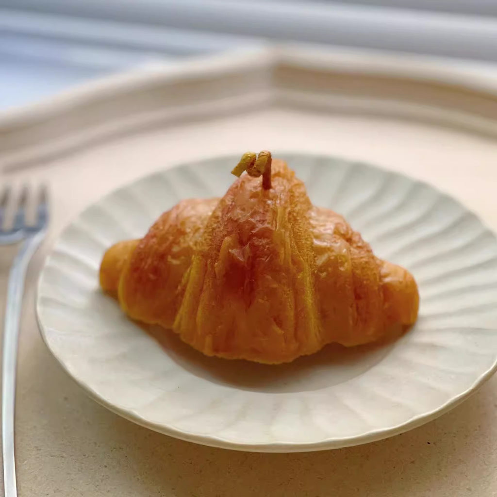 Croissant Shaped Soy Wax Aromatherapy Candle | Home Decor Scented Gift