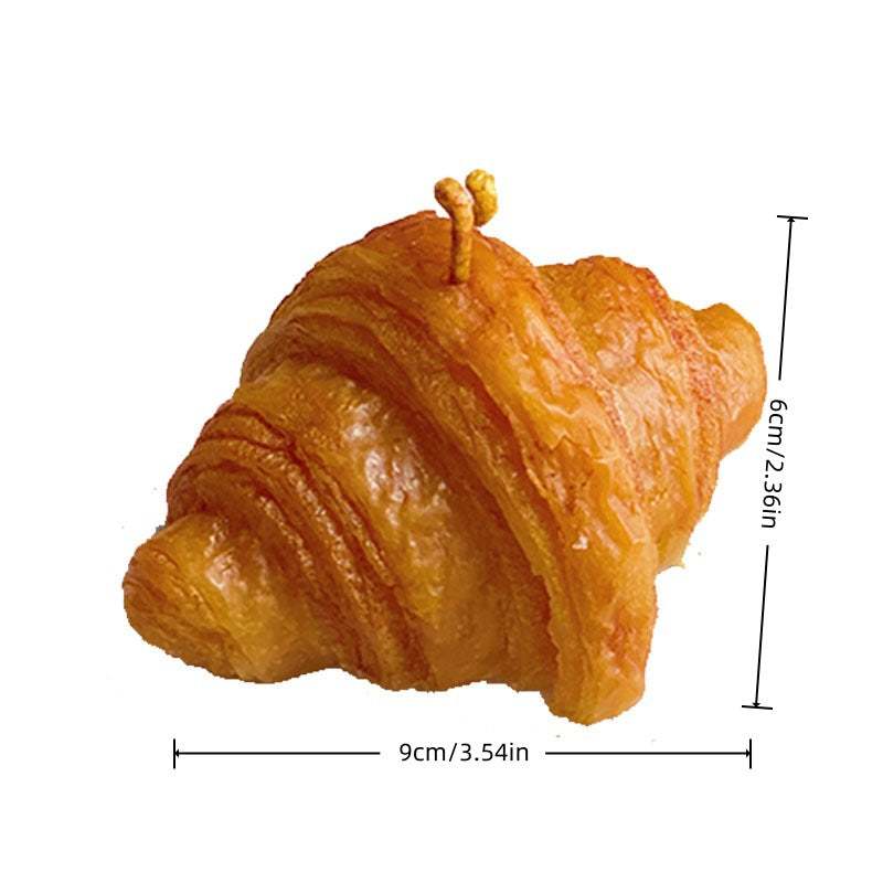 Croissant Shaped Soy Wax Aromatherapy Candle | Home Decor Scented Gift