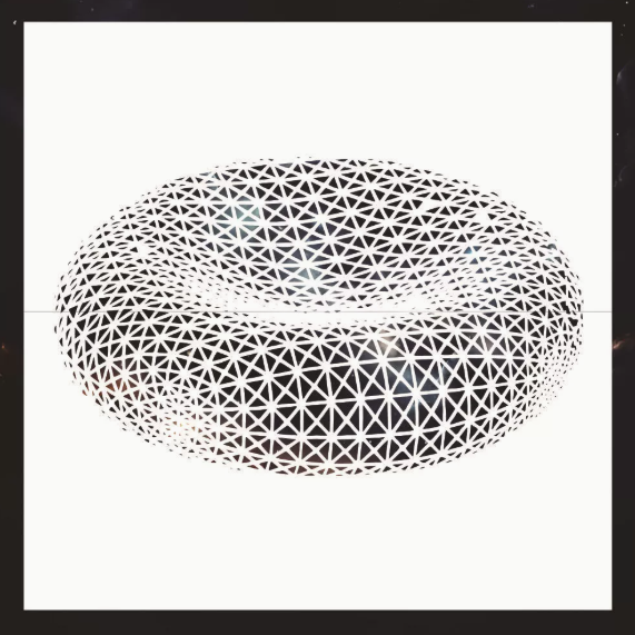 Large Laser Cut Drawing Stencil - 23.6 Inch Reusable Plastic Stencil